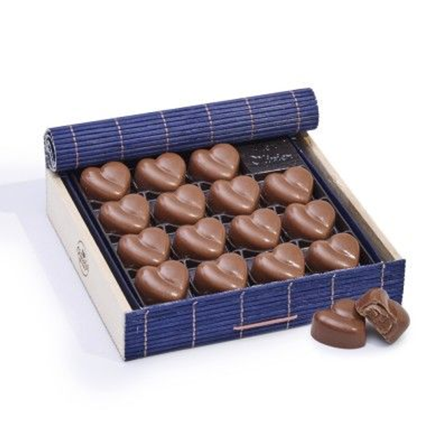COFFRET DE COEURS CARAMEL