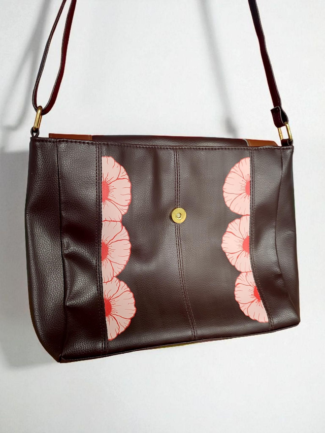 Légers pavots - Sac à bandoulière/main