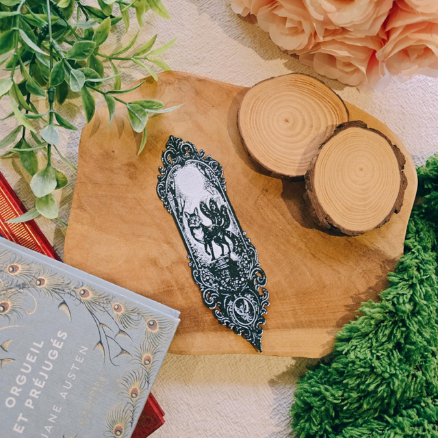 Marque-page 3D Renard