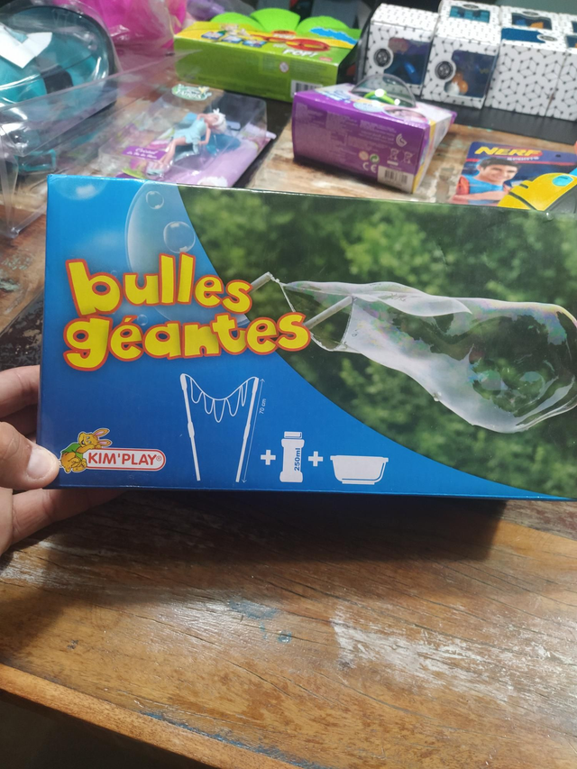 BULLES GEANTES KIM PLAY