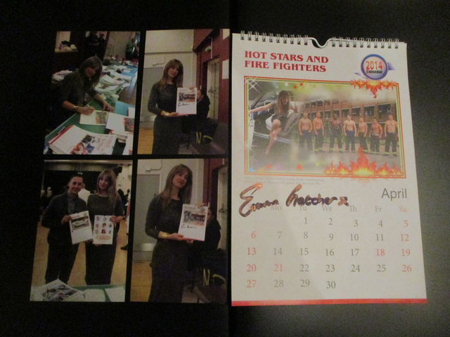 Emma Fletcher Authentic Autographed Signed Items In-Person At Our Event On 12th October 2013