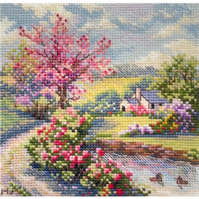 Merejka Spring Counted Cross Stitch Kit