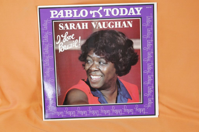Vinyl LP Sarah Vaughan "I love Brazil"