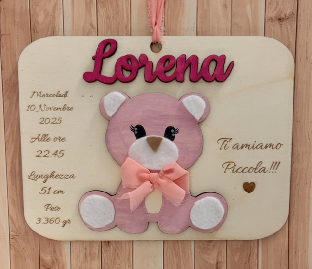 Quadretto nascita 🩷🩵