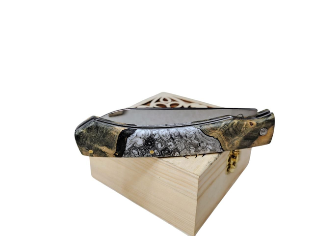 L&#039;Ambacien ®️ polymiroir inox - Chancre de châtaignier 