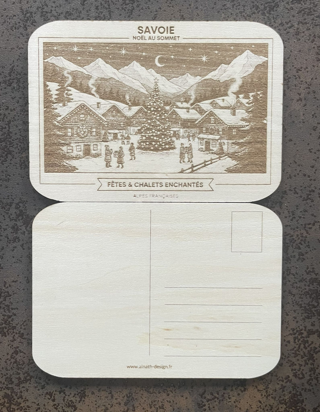 Cartes postales - L'hiver au sommet