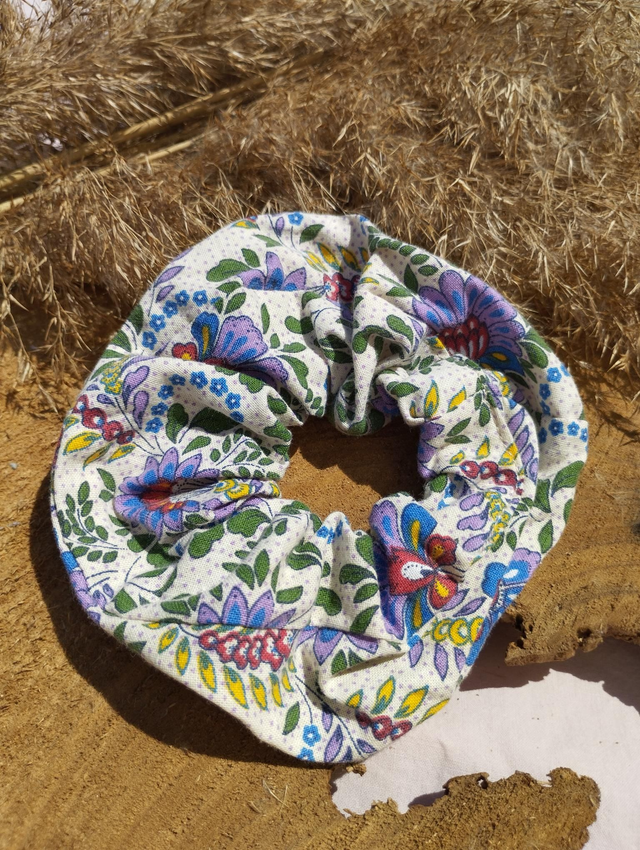 Chouchou - motif Fleurs Vintage