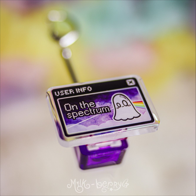 Porte-clé Clicker On The Spectrum TSA