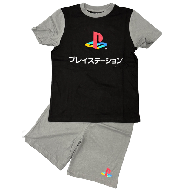 Boys PlayStation Shorts Pyjama Set 8-13 Years