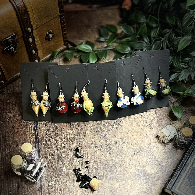 Boucles d’oreilles Essence Draconique