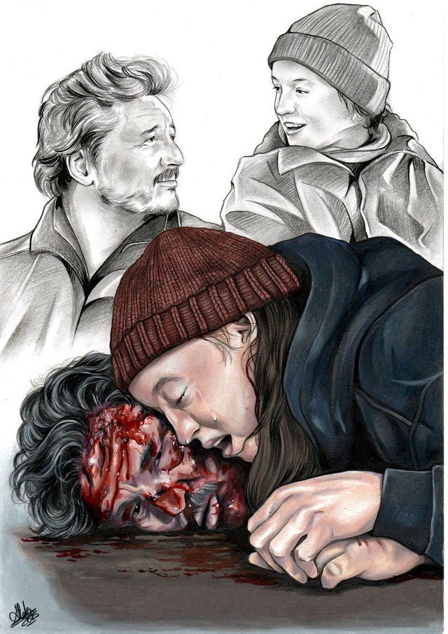 Joel &amp; Ellie 💔 Print