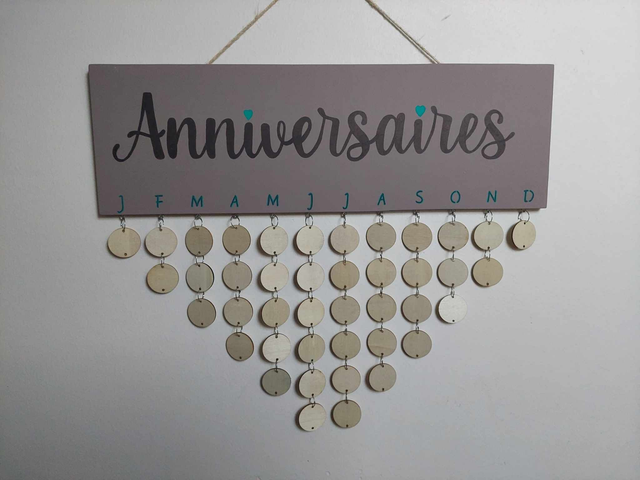 Calendrier des Anniversaires