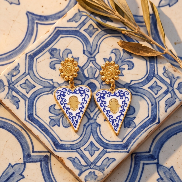 💙 Boucles d'Oreilles Livia 💙