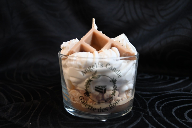Bougie Galette des Rois  – Parfum Gourmand et Traditionnel