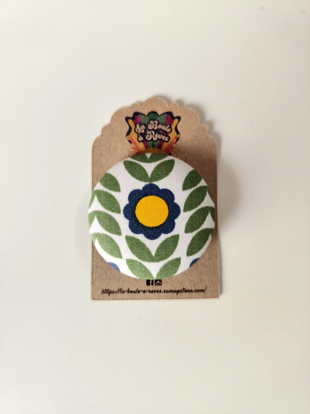Broche tissu