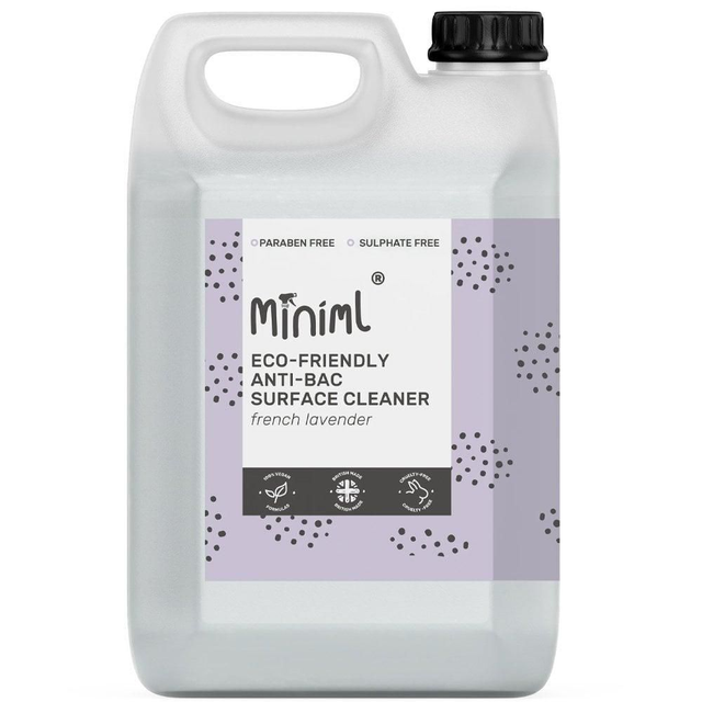 Pre-filled 5L container of Anti-Bacterial Surface Cleaner (French Lavender or Blood Orange)