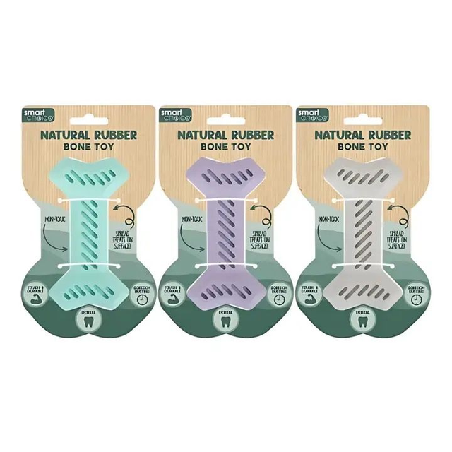 WufWuf - Natural Rubber Bone Toy