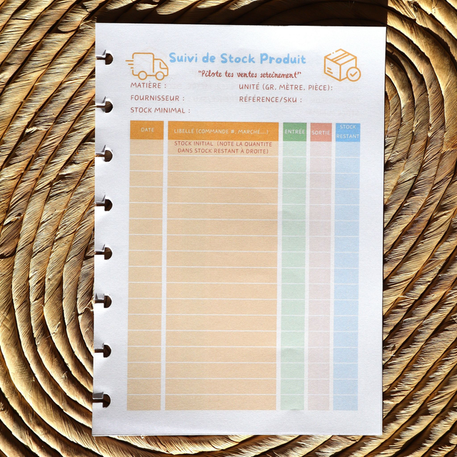 Recharge 50 Suivis de Stock Produits + Recharge bougie (en option)