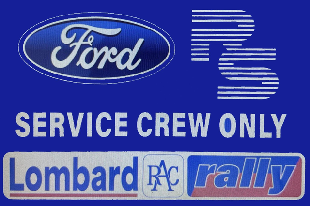 Ford Service Crew Only - Aluminium Wall Plaque