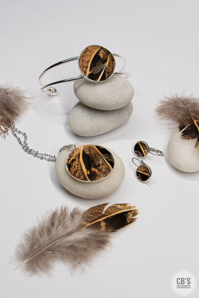 Parure faisan vénéré femelle