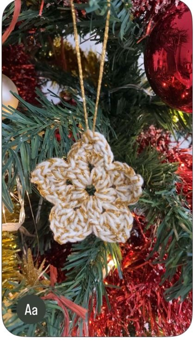 Déco pour sapin &quot;l&#039;Etoile&quot; 