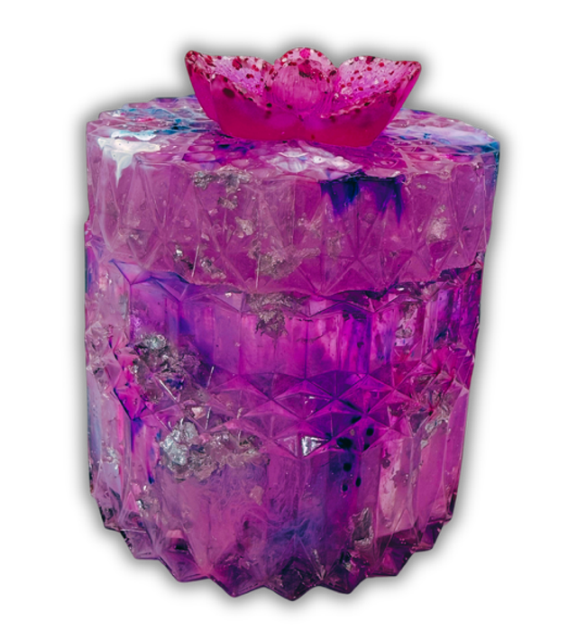 Boîte à bijoux orchidée 