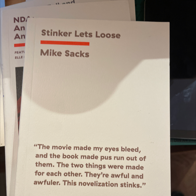 Stinker Lets Loose Mike Sacks