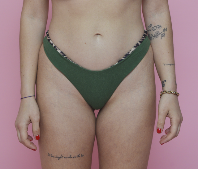 Brasiliana chiusa a V “Pantelleria” verde