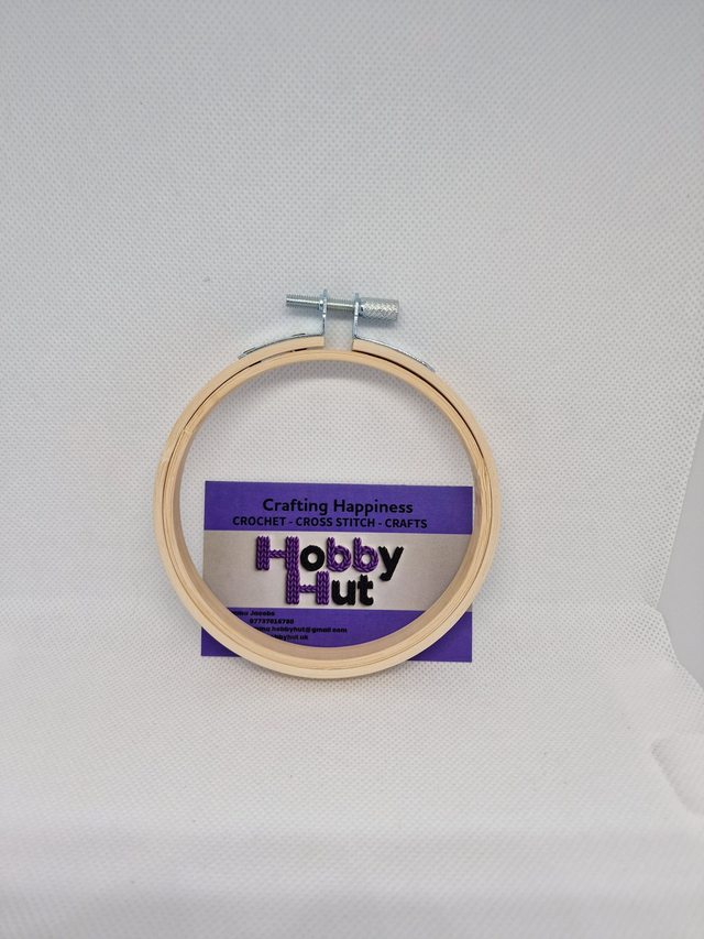 Bamboo Embroidery Hoop 10cm