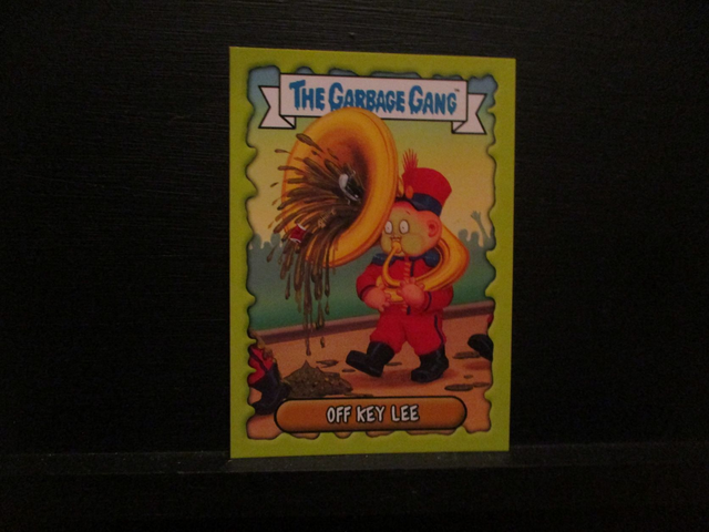 Off Key Lee - (Topps) The Garbage Gang Original Trading Card #35