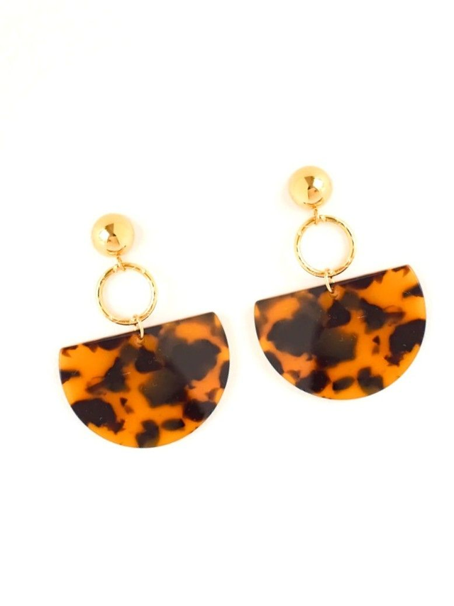 Boucles en acier doré &amp; résine | SKIF