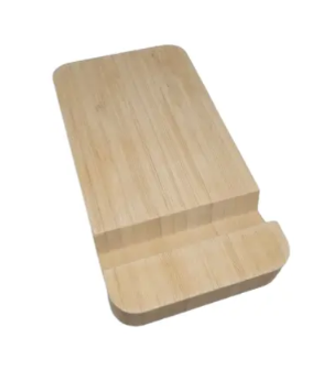 Porte Téléphone/Tablette en Bois Personnalisable