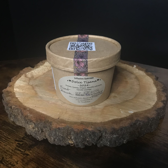 INFUSION &quot;Dolce Tisana -2024&quot;-Boîte de 5 sachets individuels