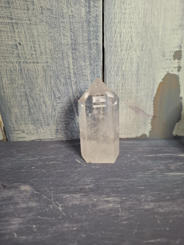 Clear Quartz Tower 