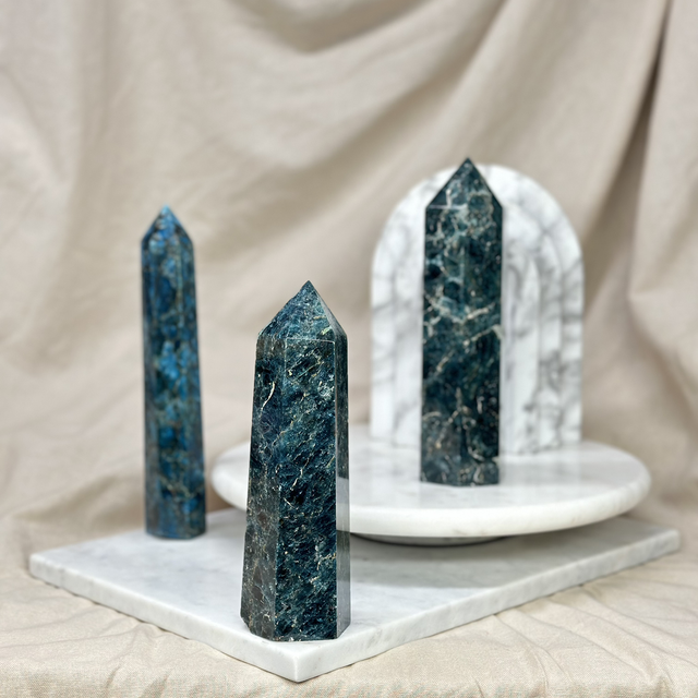 Blue Apatite Tower #1