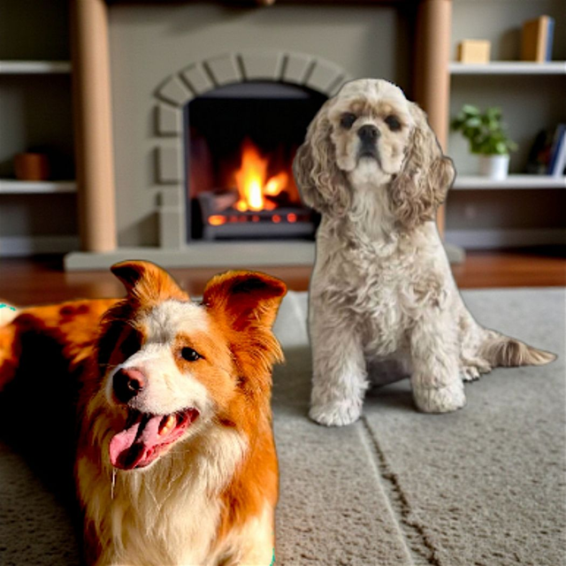 Commande doudous chiens personnalisés pour Nora Derraz