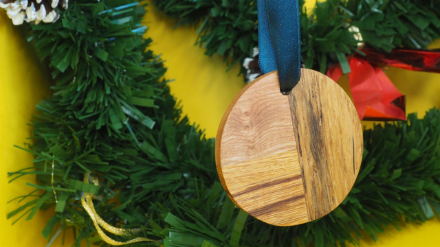 Boule de Noël Patchwork