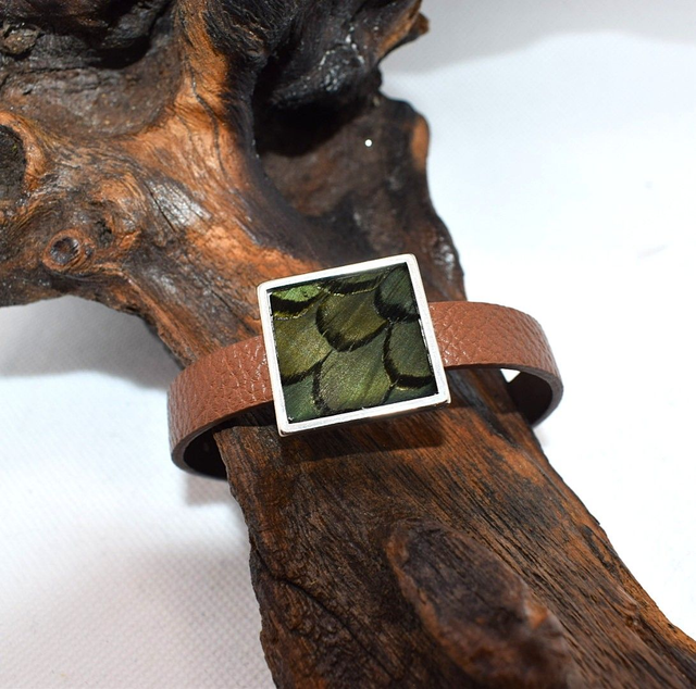 Bracelet faisan lady amherst