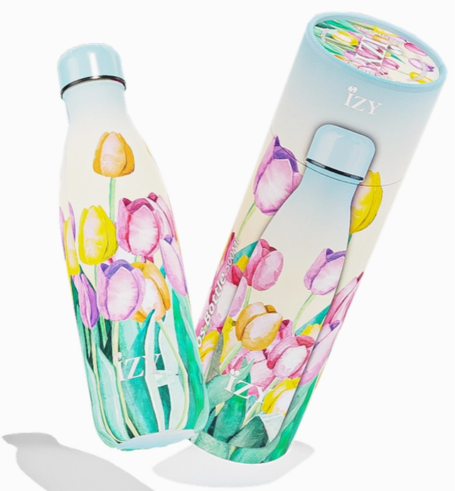 Borraccia Termica - Tulipani - 500ml