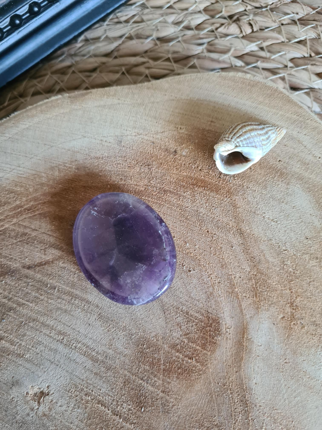 Galets anti-stress Améthyste 