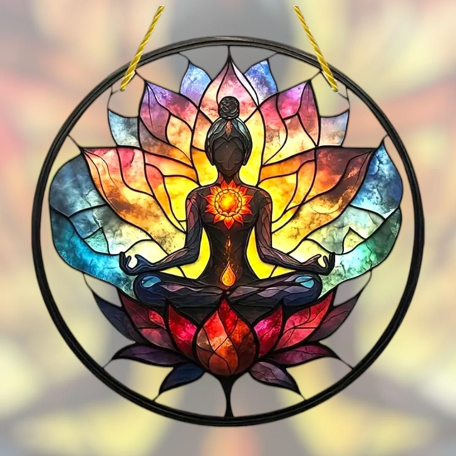 Capteur de soleil "Bouddha"