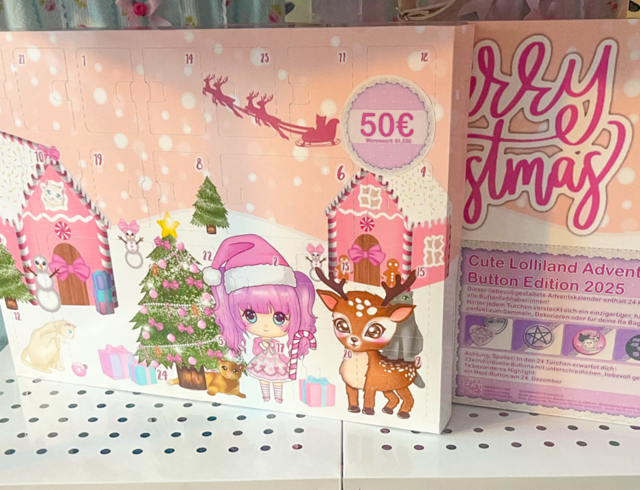 Adventskalender 2025 – Button Edition 