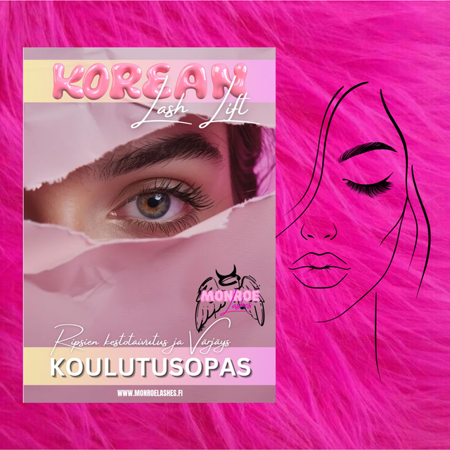 Korean Lash Lift -koulutusmateriaali 