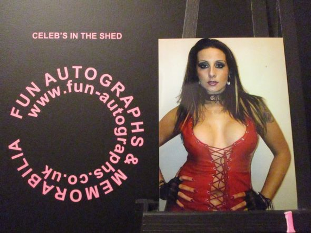 Tina Love Authentic Autographed 6x4.5 Photograph (H1)