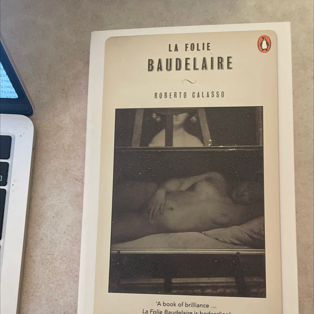 La Folie Baudelaire Roberto Calasso