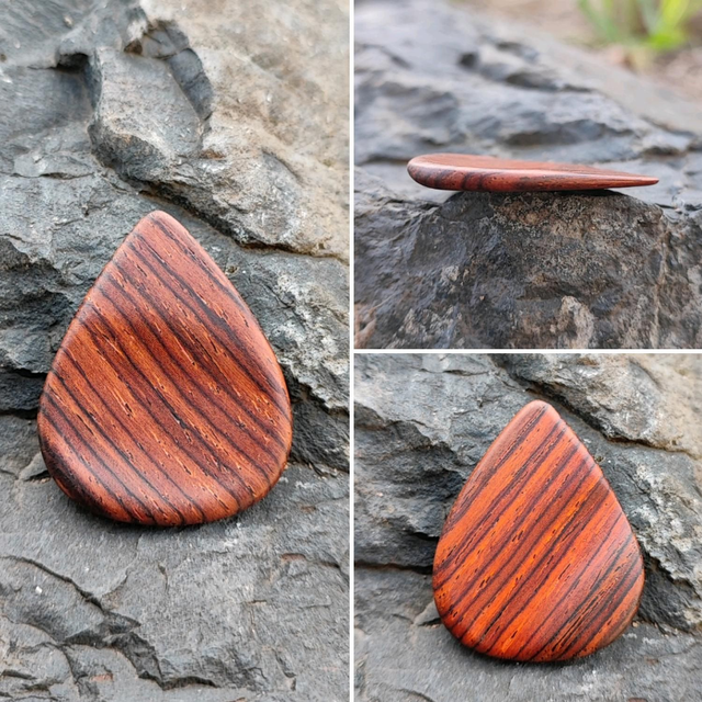 Médiator en Bois de Cocobolo 