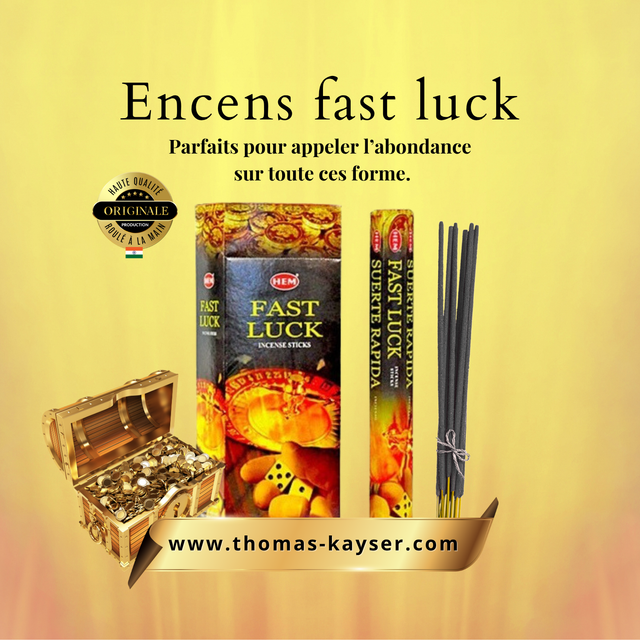 Encens HEM Fast luck