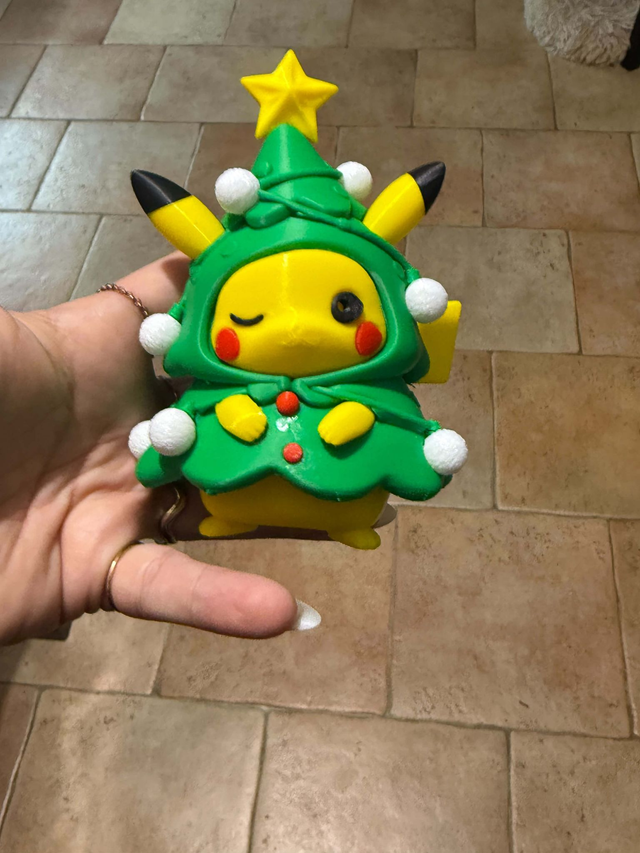 Pikachu de Noël