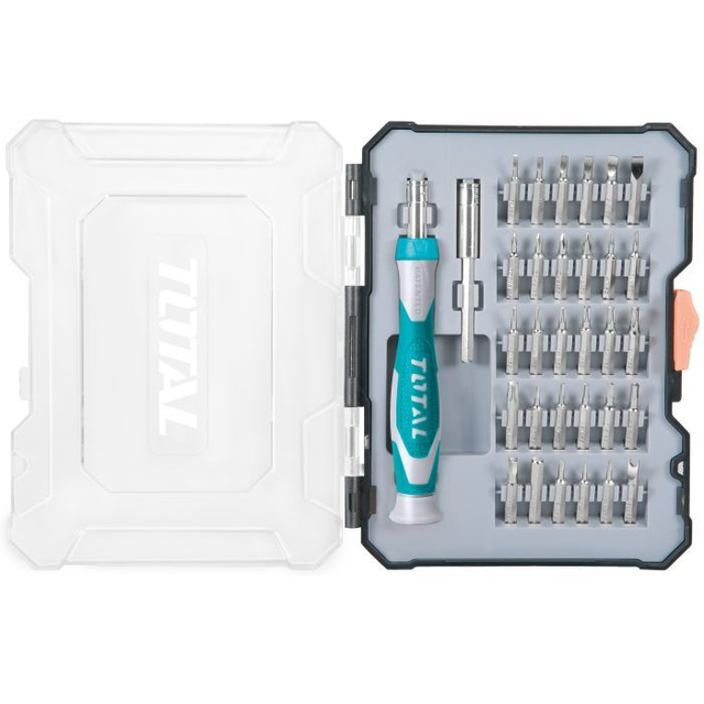 Juego de destornillador con puntas de precisión  TOTAL  ref.TACSD30326