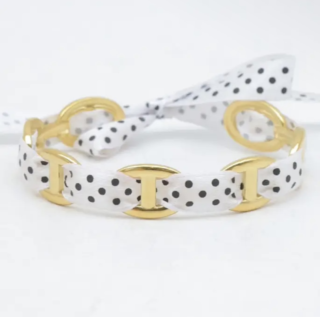 Jonc foulard maille marine